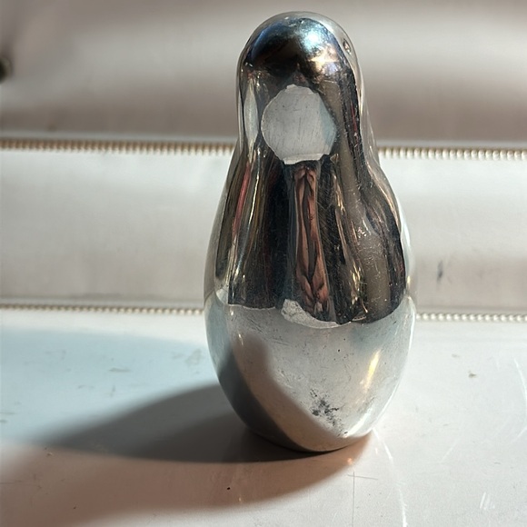 Lot of 3, Vintage Leo Schimanszky Chrome Modernist Hamster, Bunny and Koi? - Picture 5 of 15